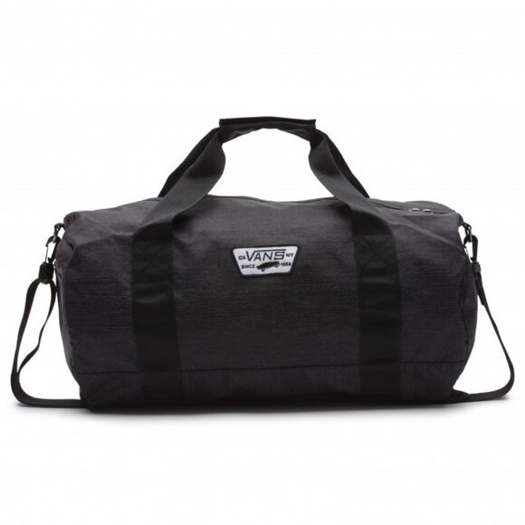 Vans Anacapa II Duffle Bag in Black Patch Logo - Picture 1 of 10